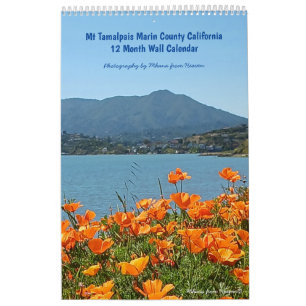 2027 Wandkalender Mt Tamalpais Kalifornien