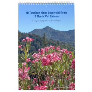 2027 Wandkalender Mt Tamalpais Marin Kalifornien