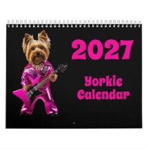 2027 Yorkie-Hundekalender