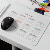 2029 VOLLES JAHR KALENDER PASTEL HANDSCHRIFTLICHE