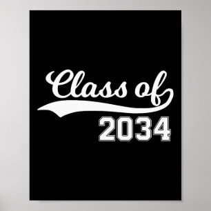 2034 wächst mit mir am ersten Schultag Poster