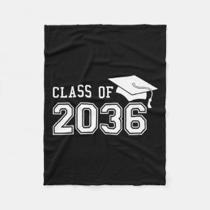 2036 wächst mit mir am ersten Schultag Fleecedecke