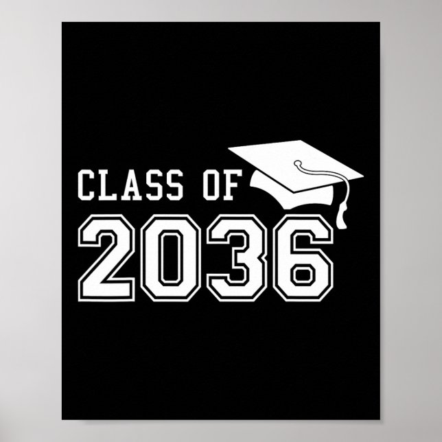 2036 wächst mit mir am ersten Schultag Poster (Vorne)