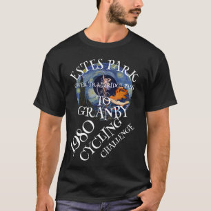 2037 Fahrrad ESTES PARK COLORADO NACH GRANBY CYCLI T-Shirt