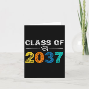 2037 wächst mit mir am ersten Schultag Karte
