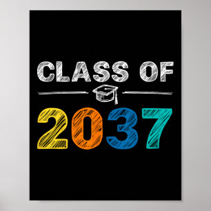 2037 wächst mit mir am ersten Schultag Poster