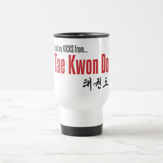 203-1 Taekwondo-Tasse Reisebecher (Mittel)