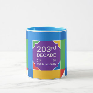 203. Dekade (Neujahr 2021-2030) Tasse