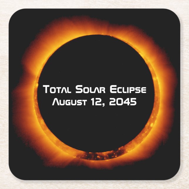 2045 Solaransatz insgesamt Rechteckiger Pappuntersetzer (Vorderseite)