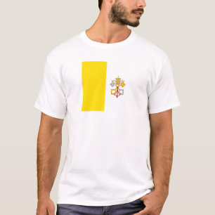 2048px-Flag_of_the_Vatican_City.svg, Stato enges T-Shirt