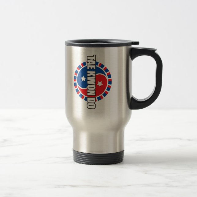 204-1 Taekwondo-Reise-Tasse Reisebecher (Rechts)