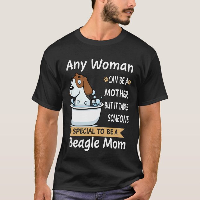 205 Sonderaktion als Beagle-Mama T-Shirt (Vorderseite)