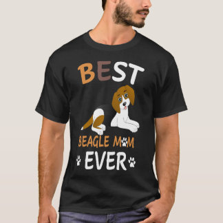 208 Beste Beagle-Mama je T-Shirt