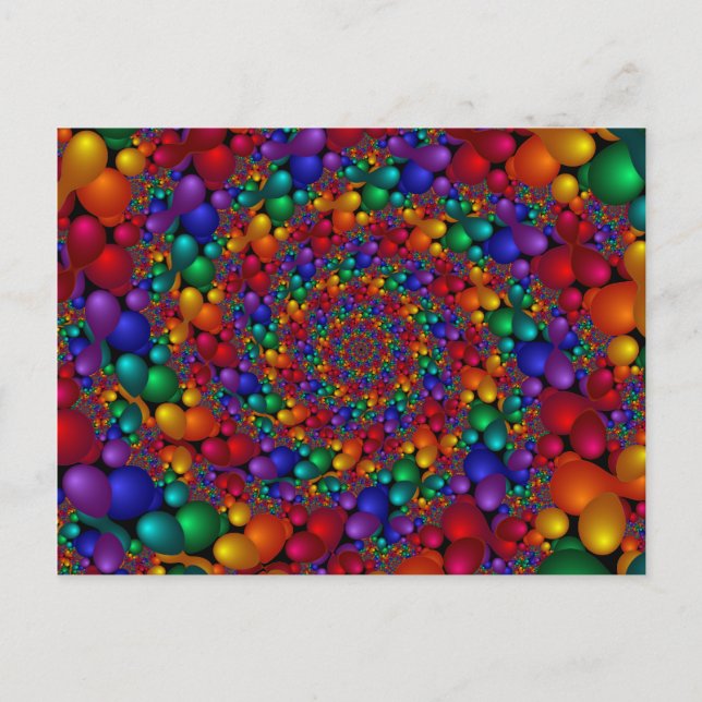 208 Fraktal Postkarte (Vorderseite)