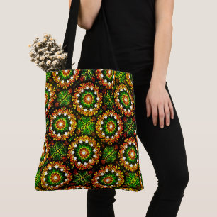 208 - Rainforest Mandala - Tote Beutel
