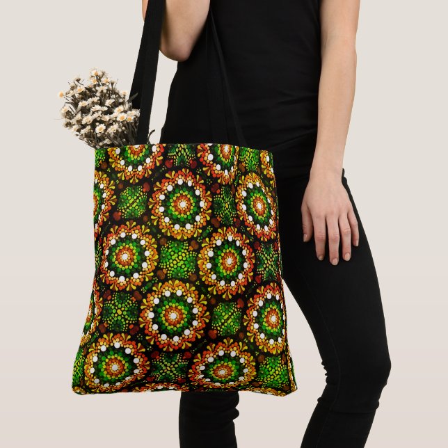 208 - Rainforest Mandala - Tote Beutel (Von Nahem)