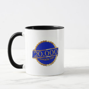 20.000 FINDS ACHIEVEMENT GeoCaching AWARD Tasse