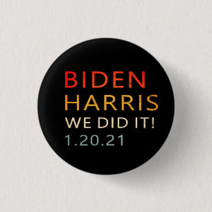 20.01.21, Biden Harris 20. Januar Button