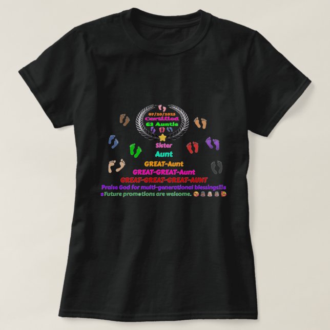 20.07.2025 G3 Auntie-Gedenkfeier T-Shirt (Design vorne)