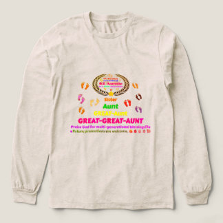 20.07.2025 Große Tante Gold Star Feier Tri-Blend Shirt