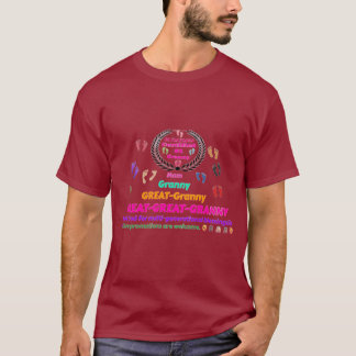 20.07.2025 Ur-Urgroßmutter (G2) Gedenk- T-Shirt