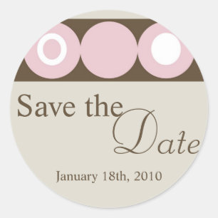 20 -1,50" Retro Circle Umschlag Aufkleber Bevorzug