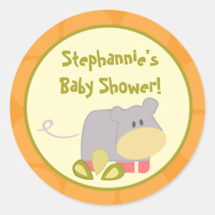 20 - 1,5" Bevorzugen Sticker Tropical Punch Elefan