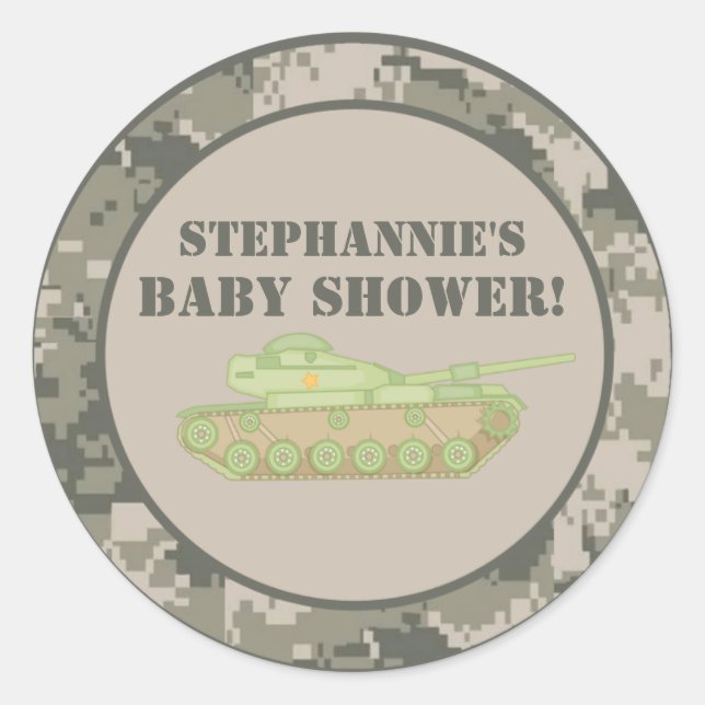 20 - 1.5" Bevorzugen Stickers ARMY ACU Camoflauge  (Vorderseite)