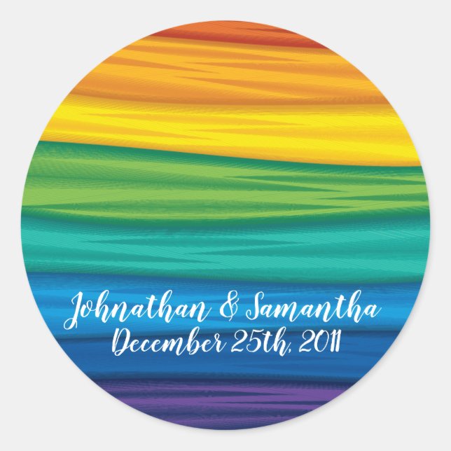 20 - 1.5" Bevorzugen Stickers lgbtq Regenbogenflag (Vorderseite)