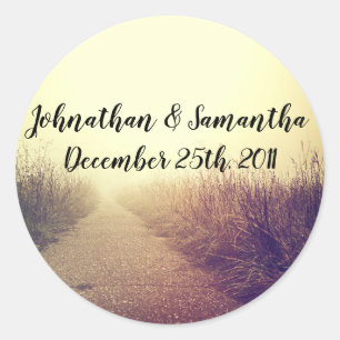 20 - 1,5" Bevorzugung Stickers Sunrise Passway Wal