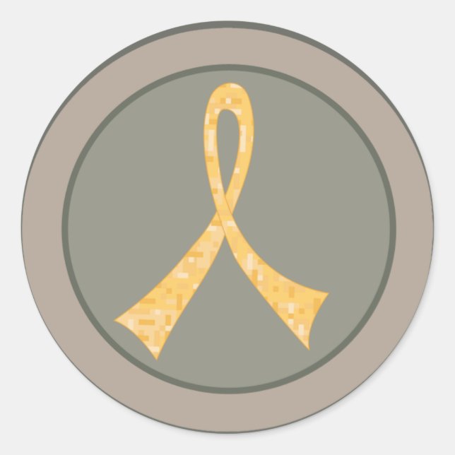 20 - 1,5" Umschlag Aufkleber ARMY ACU Camoflauge C (Vorderseite)