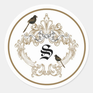 20 - 1,5 Umschlag Aufkleber Förmliche Vogeltaube