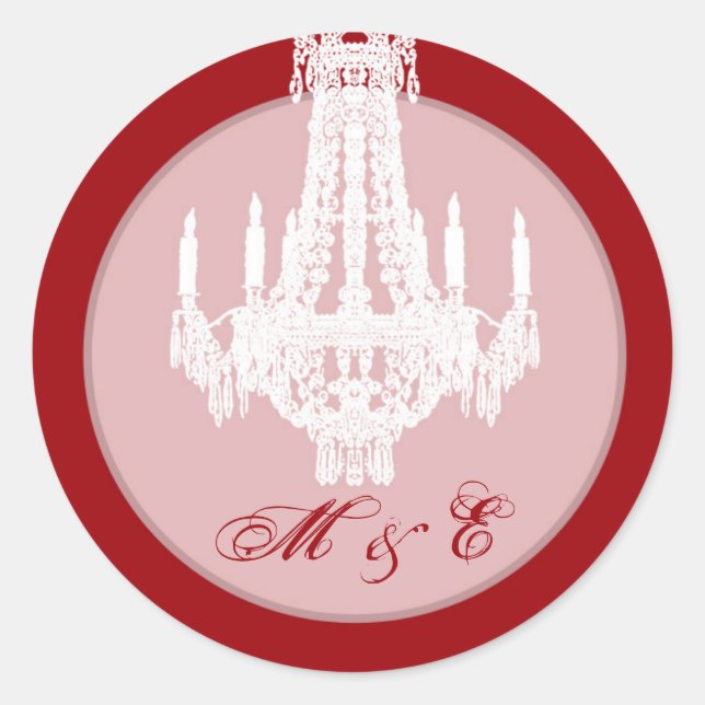 20 - 1,5 Umschlag Aufkleber Kristallleuchter Glitz (Vorderseite)