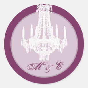 20 - 1,5 Umschlag Aufkleber Kristallleuchter Glitz