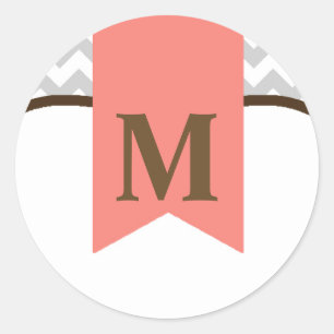 20 - 1,5 Umschlag Aufkleber Moderne Zickzack Strip