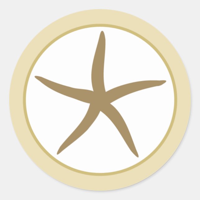 20 - 1,5" Umschlag Aufkleber Sandy Beach (Vorderseite)