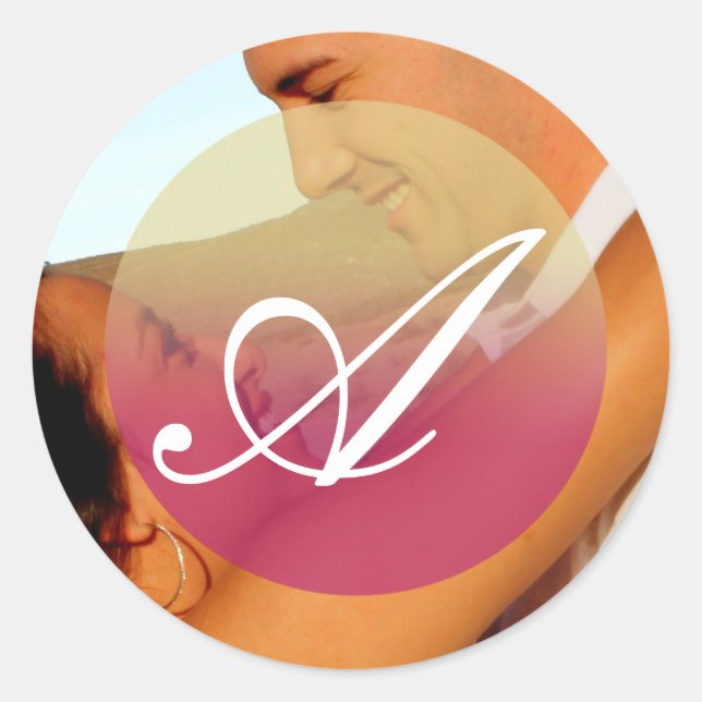 20 - 1,5 Umschlag Aufkleber Sonnenuntergang Fade R (Vorderseite)