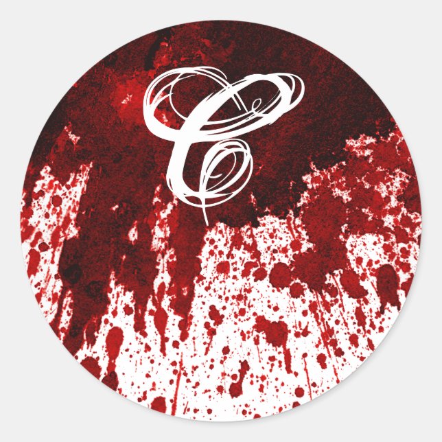 20 - 1,5 Umschlag Aufkleber Spritzer Bluthochdruck (Vorderseite)