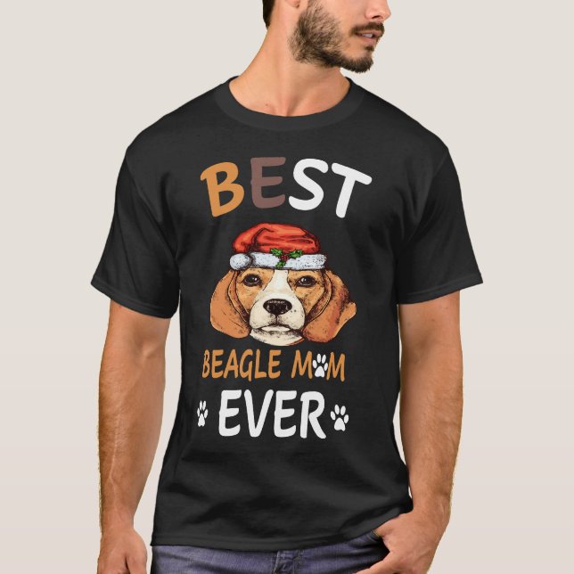 20 Beste Beagle-Mama je T-Shirt (Vorderseite)