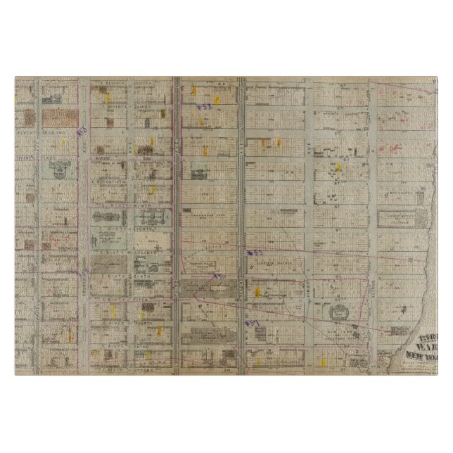 20 Bezirk 19 Schneidebrett (Vorderseite)