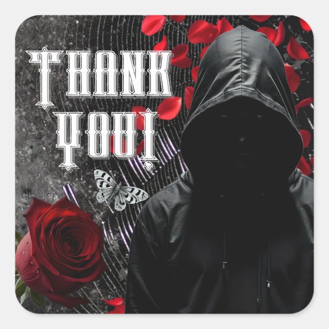 20 Danke Stickers Haunting Adeline Zade Meadow (Vorderseite)