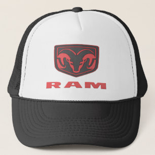 20 Dodge RAM rote Accessoires Haarkappen Hähne Truckerkappe