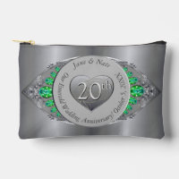 20. Emerald & Platinum Hochzeitstag