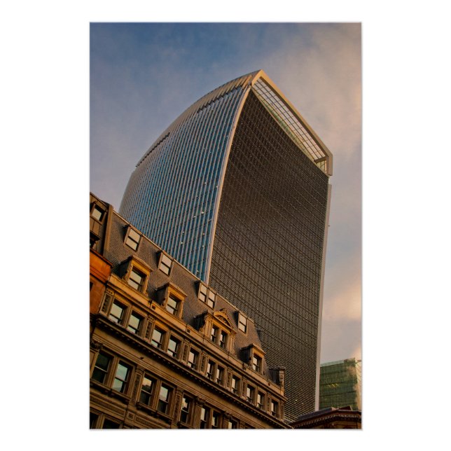 20 Fenchurch Street Walkie Talkie Gebäude London Poster (Vorderseite)