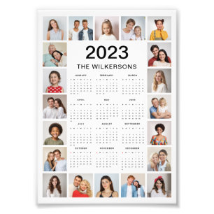20 FotoCollage 2023 Kalender Foto Erweiterung