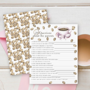 20 Fragen zu den Eltern, Kaffee-Babydusche