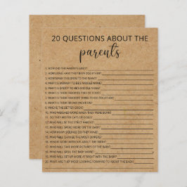 20 Fragen zum Kinderduschspiel der Eltern