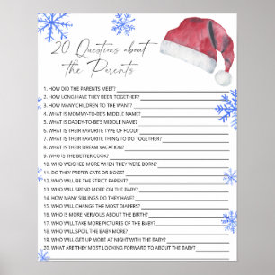 20 Fragen zum Kinderduschspiel der Eltern Poster