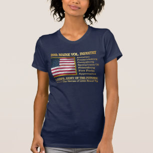 20. Freiwillige Infanterie Maines (BH) T-Shirt