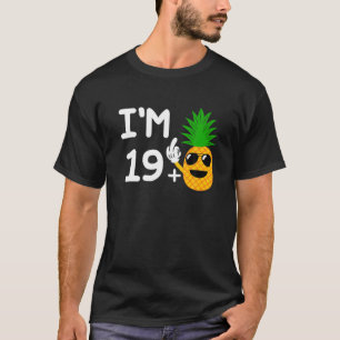 20. Geburtstag Ananas Shirt 20 Jahre Sonnenschein